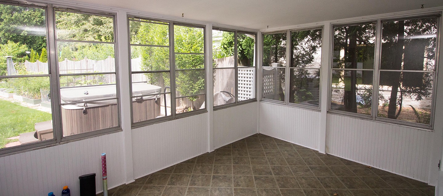 Sunroom Before